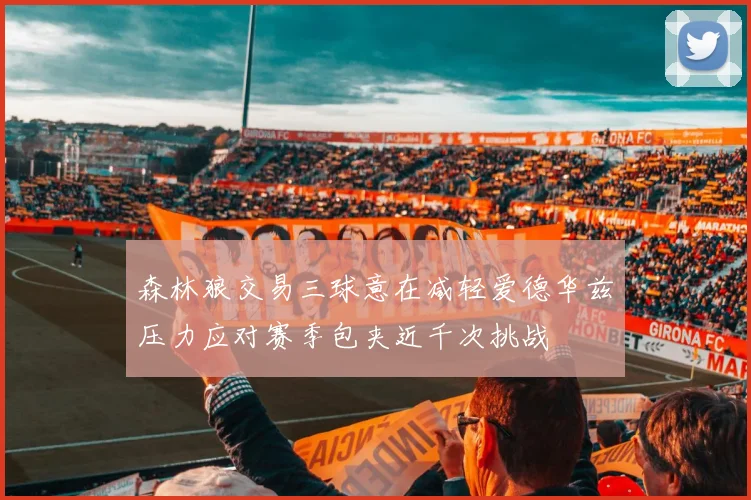 森林狼交易三球意在减轻爱德华兹压力应对赛季包夹近千次挑战